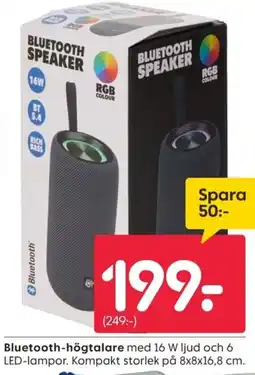 Rusta Bluetooth-högtalare erbjuda