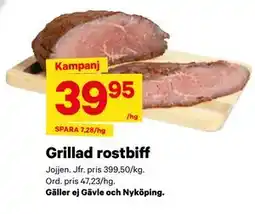 City Gross Grillad rostbiff erbjuda