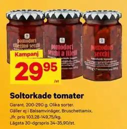 City Gross Soltorkade tomater erbjuda