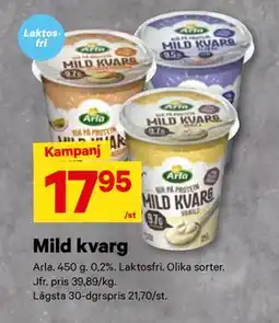 City Gross Mild kvarg erbjuda