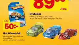 City Gross Hot Wheels bil erbjuda