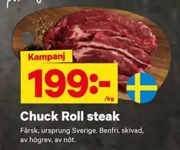 City Gross Chuck Roll steak erbjuda