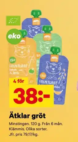 City Gross Ätklar gröt erbjuda