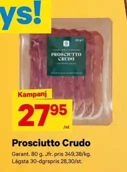 City Gross Prosciutto Crudo erbjuda