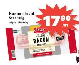 Nära dej Bacon skivat erbjuda
