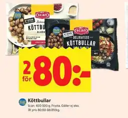 ICA Kvantum Scan Köttbullar erbjuda