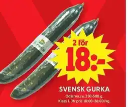 ICA Maxi Svensk gurka erbjuda
