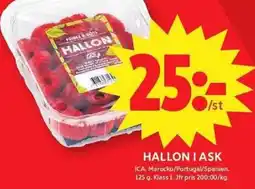 ICA Maxi ICA Hallon i ask erbjuda