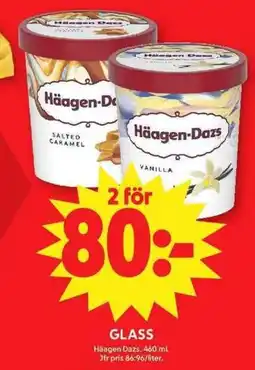 ICA Maxi HÄAGEN DAZS Glass erbjuda