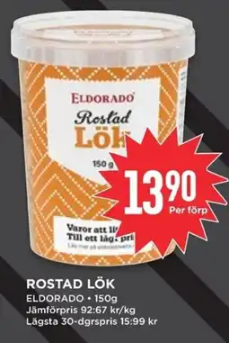 Willys ELDORADO Rostad lök erbjuda