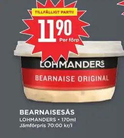 Willys LOHMANDERS BEARNAISESÅS erbjuda