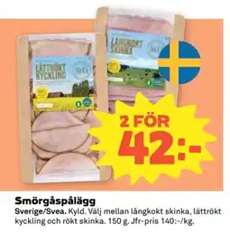 Coop SVEA Smörgåspålägg erbjuda