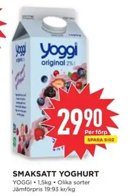 Willys YOGGI Smaksatt yoghurt erbjuda