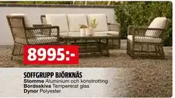 Bauhaus SOFFGRUPP BJÖRKNÄS erbjuda