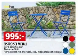 Bauhaus BISTRO SET METALL erbjuda