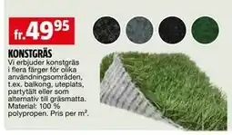 Bauhaus KONSTGRÄS erbjuda