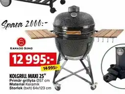 Bauhaus KOLGRILL MAXI 25” erbjuda
