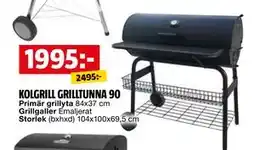 Bauhaus KOLGRILL GRILLTUNNA 90 erbjuda