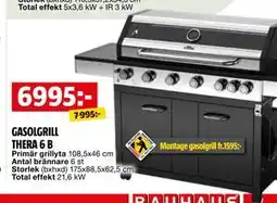 Bauhaus GASOLGRILL THERA 6 B erbjuda