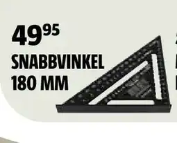Bauhaus SNABBVINKEL 180 MM erbjuda