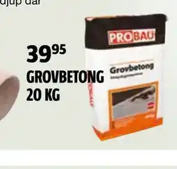 Bauhaus GROVBETONG 20 KG erbjuda