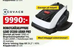 Bauhaus ROBOTGRÄSKLIPPARE GOAT O1200 LIDAR PRO erbjuda