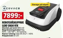 Bauhaus ROBOTGRÄSKLIPPARE GOAT O800 RTK erbjuda