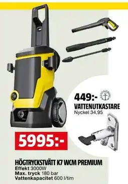 Bauhaus HÖGTRYCKSTVÄTT K7 WCM PREMIUM erbjuda