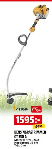Bauhaus BENSINGRÄSTRIMMER GT 330 A erbjuda
