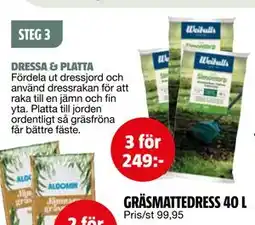 Bauhaus GRÄSMATTEDRESS 40 L erbjuda
