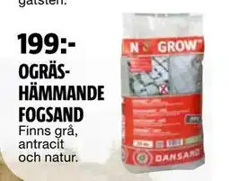 Bauhaus OGRÄSHÄMMANDE FOGSAND erbjuda