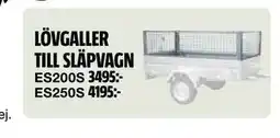 Bauhaus LÖVGALLER TILL SLÄPVAGN erbjuda