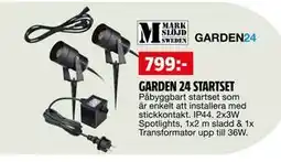 Bauhaus GARDEN 24 STARTSET erbjuda