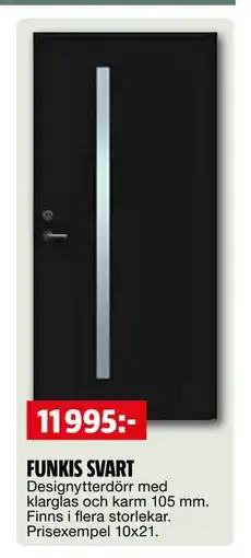 Bauhaus FUNKIS SVART erbjuda