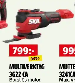 Bauhaus MULTIVERKTYG 3622 CA erbjuda