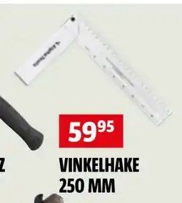 Bauhaus VINKELHAKE 250 MM erbjuda