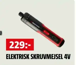 Bauhaus ELEKTRISK SKRUVMEJSEL 4V erbjuda