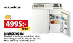 Bauhaus MINIKÖK 100 CM erbjuda
