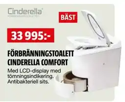 Bauhaus FÖRBRÄNNINGSTOALETT CINDERELLA COMFORT erbjuda