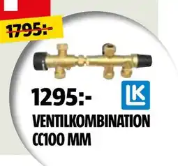Bauhaus VENTILKOMBINATION CC100 MM erbjuda
