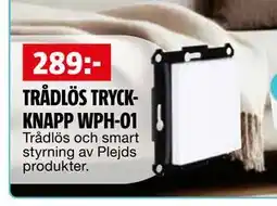 Bauhaus TRÅDLÖS TRYCKKNAPP WPH-01 erbjuda