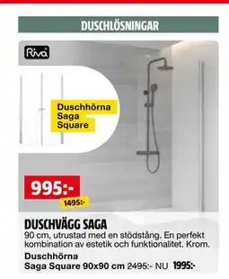 Bauhaus DUSCHVÄGG SAGA erbjuda