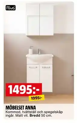 Bauhaus MÖBELSET ANNA erbjuda