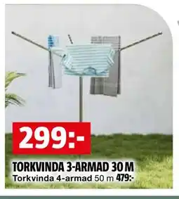 Bauhaus TORKVINDA 3-ARMAD 30M erbjuda