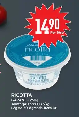 Willys RICOTTA erbjuda