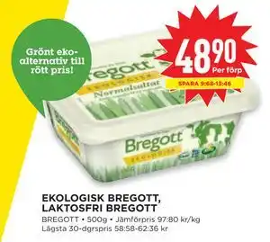 Willys EKOLOGISK BREGOTT, LAKTOSFRI BREGOTT erbjuda