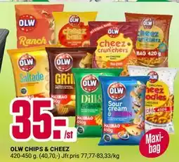 ÖoB OLW CHIPS & CHEEZ erbjuda