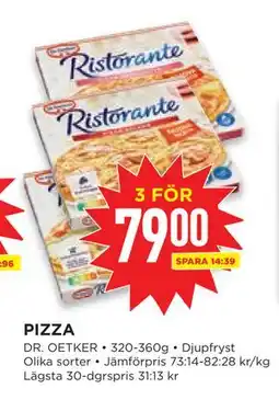 Willys PIZZA erbjuda