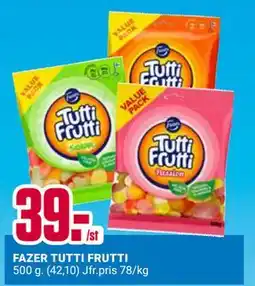 ÖoB FAZER TUTTI FRUTTI erbjuda