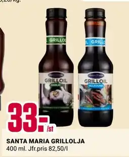 ÖoB SANTA MARIA GRILLOLJA erbjuda